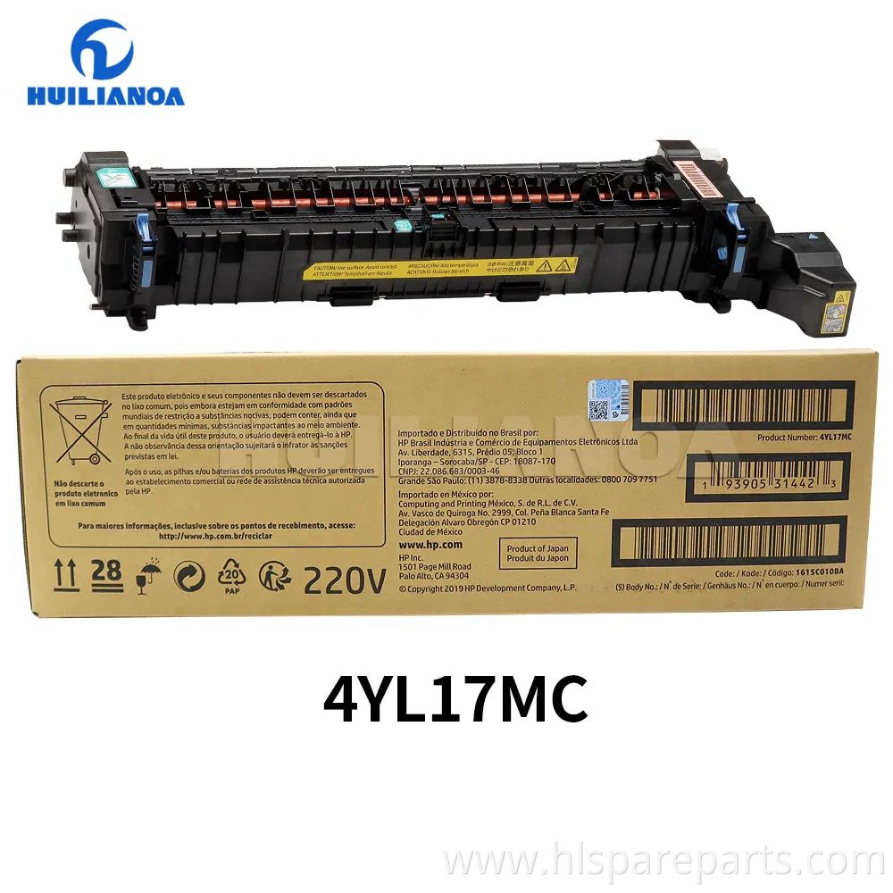 Genuine Fuser Unit for HP Laserjet Enterprise Mfp M776 M852 M856 776 852 856 Fuser Kit 4yl17mc Fuser Assembly 220V Printer Parts